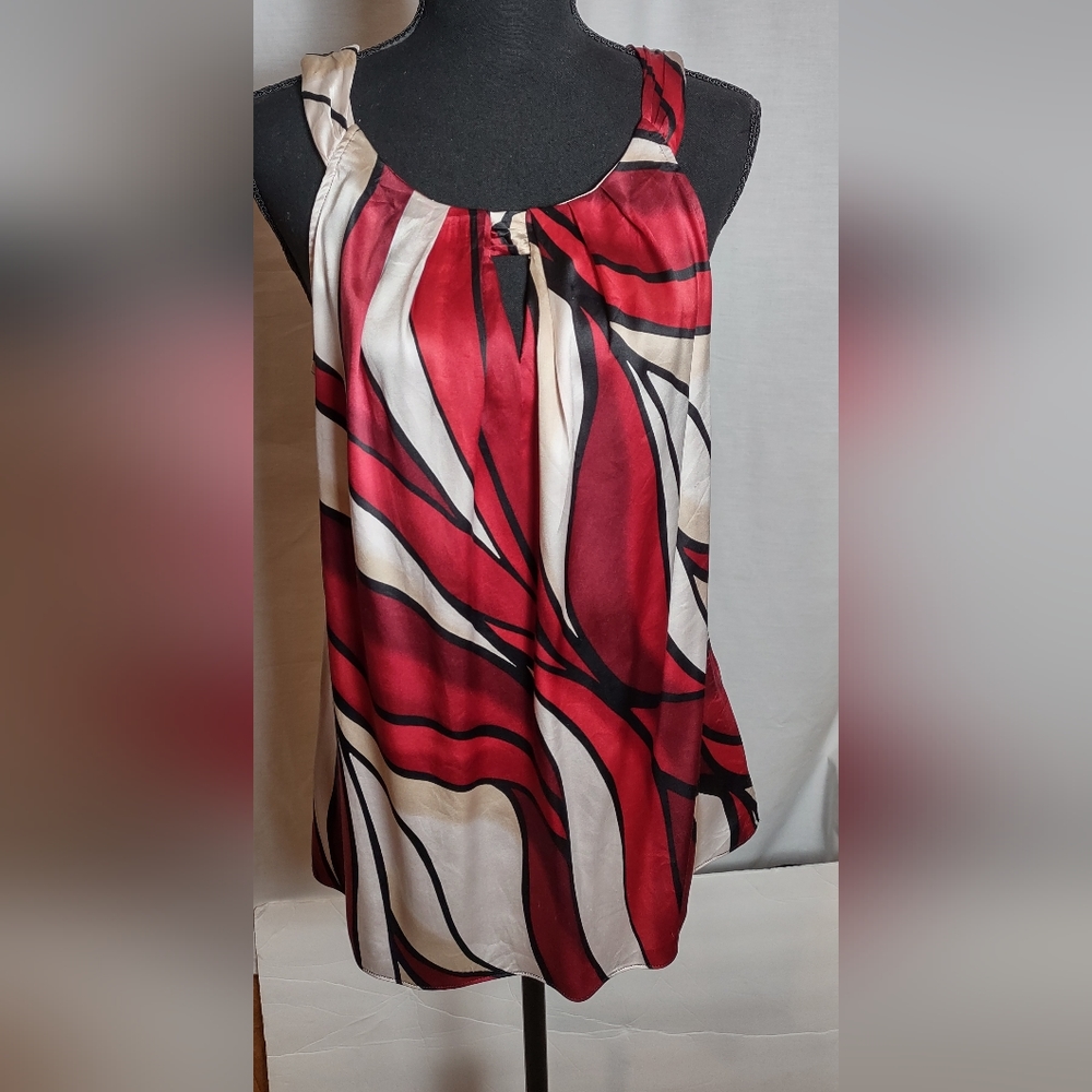 White House Black Market Silk Blouse